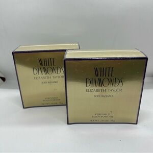 Elizabeth Taylor White Diamonds Body Powder - Gold